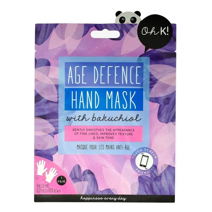 Oh K! Age Defense Hand Mask ryhmässä KAUNEUS JA TERVEYS / Manikyyri/Pedikyyri / Käsirasva @ TP E-commerce Nordic AB (C58432)