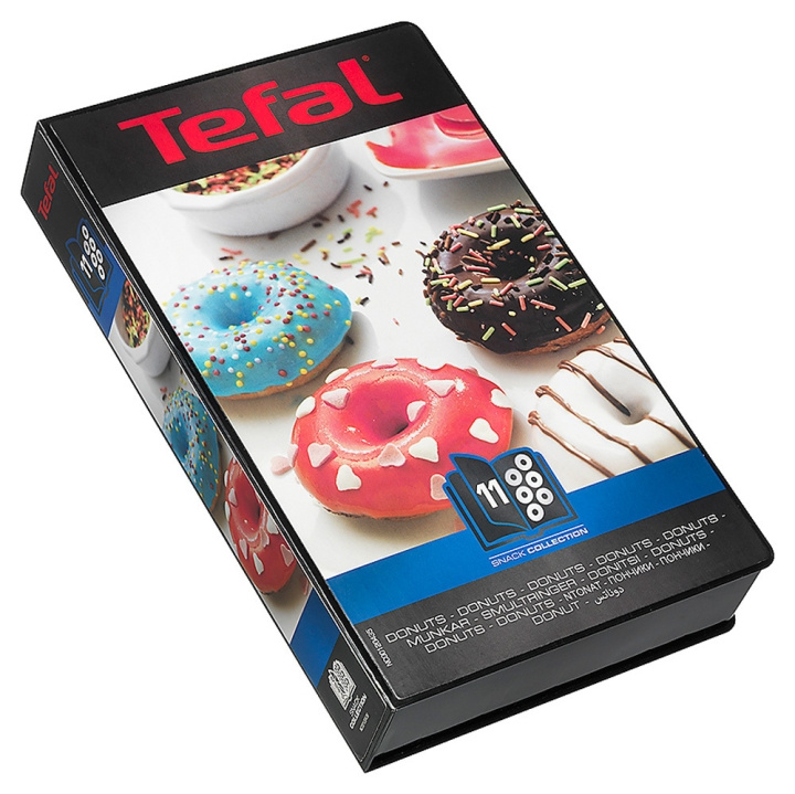 Tefal Snack Collection -paistolevyt: 11 Donitsit ryhmässä KOTI, TALOUS JA PUUTARHA / Keittiövälineet / Leivontatarvikkeet @ TP E-commerce Nordic AB (C58467)