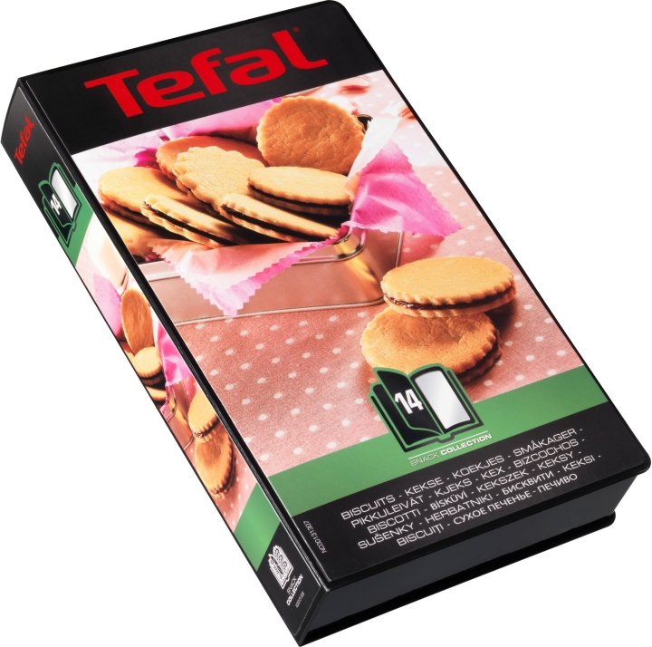 Tefal Snack Collection -paistolevyt: 14 Keksit ryhmässä KOTI, TALOUS JA PUUTARHA / Keittiövälineet / Leivontatarvikkeet @ TP E-commerce Nordic AB (C58495)