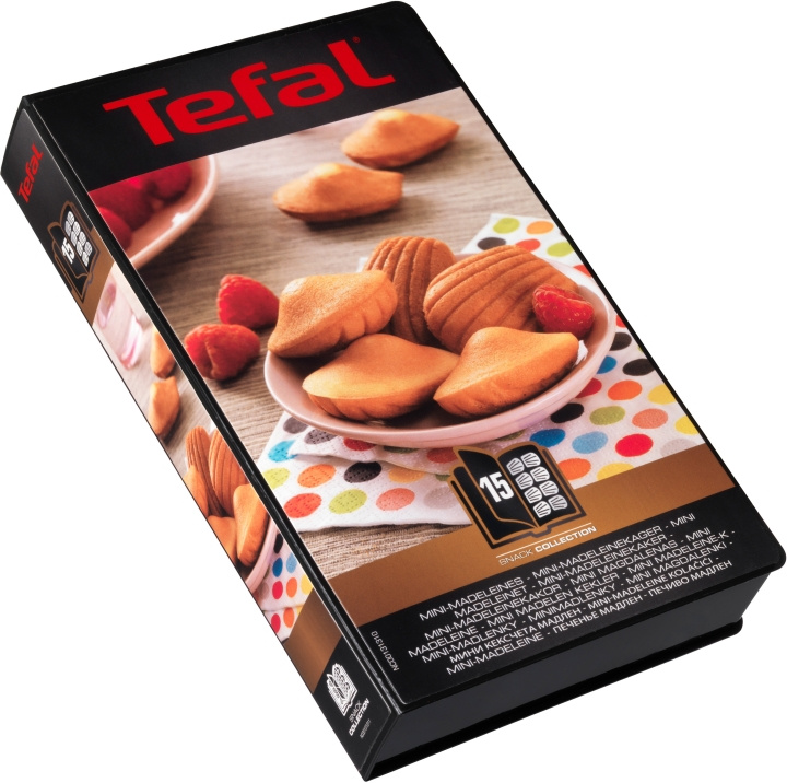 Tefal Snack Collection -paistolevyt: 15 Madeleinet ryhmässä KOTI, TALOUS JA PUUTARHA / Keittiövälineet / Leivontatarvikkeet @ TP E-commerce Nordic AB (C58496)