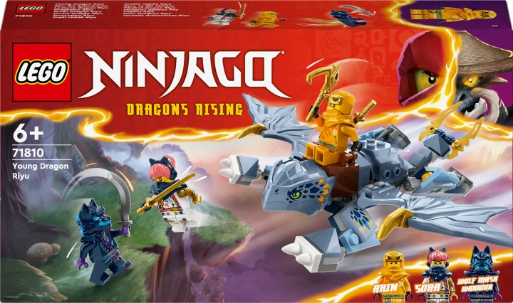 LEGO Ninjago 71810 - Pikkuinen Riyu-lohikäärme ryhmässä LELUT, TUOTTEET LAPSILLE JA VAUVOILLE / Leikkikalut, Askartelu &Pelit / Rakennuslelut / Lego @ TP E-commerce Nordic AB (C58537)