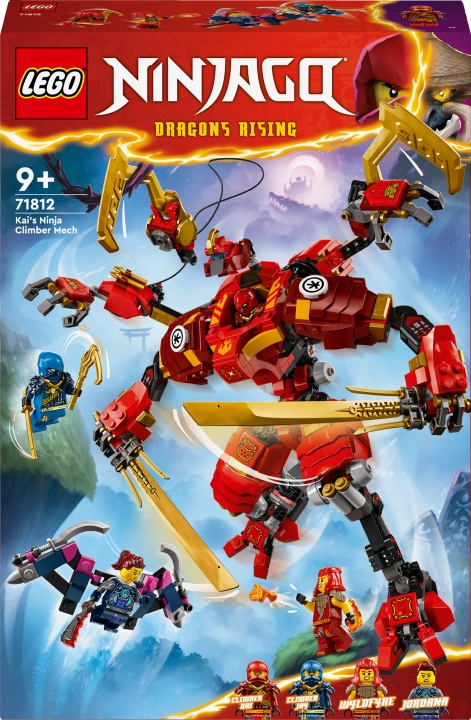 LEGO Ninjago 71812 - Kain ninjakiipijärobotti ryhmässä LELUT, TUOTTEET LAPSILLE JA VAUVOILLE / Leikkikalut, Askartelu &Pelit / Rakennuslelut / Lego @ TP E-commerce Nordic AB (C58539)