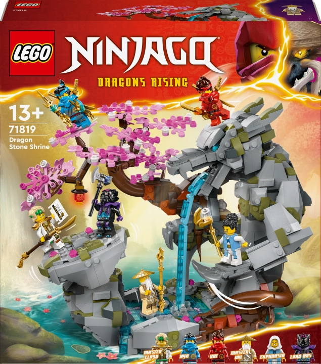 LEGO Ninjago 71819 - Lohikäärmeen kivipyhättö ryhmässä LELUT, TUOTTEET LAPSILLE JA VAUVOILLE / Leikkikalut, Askartelu &Pelit / Rakennuslelut / Lego @ TP E-commerce Nordic AB (C58541)