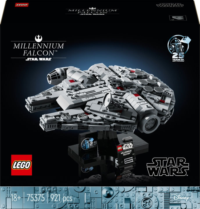 LEGO Star Wars 75375 - Millennium Falcon ryhmässä LELUT, TUOTTEET LAPSILLE JA VAUVOILLE / Leikkikalut, Askartelu &Pelit / Rakennuslelut / Lego @ TP E-commerce Nordic AB (C58543)
