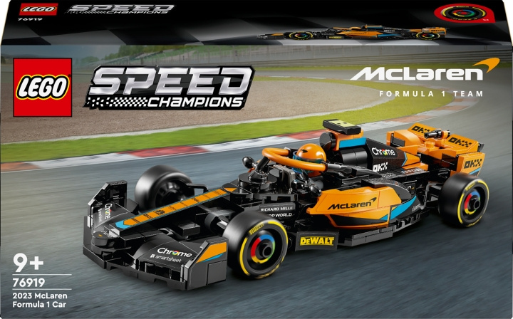 LEGO Speed Champions 76919 - McLaren Formula 1 ‑kilpa-auto ryhmässä LELUT, TUOTTEET LAPSILLE JA VAUVOILLE / Leikkikalut, Askartelu &Pelit / Rakennuslelut / Lego @ TP E-commerce Nordic AB (C58549)