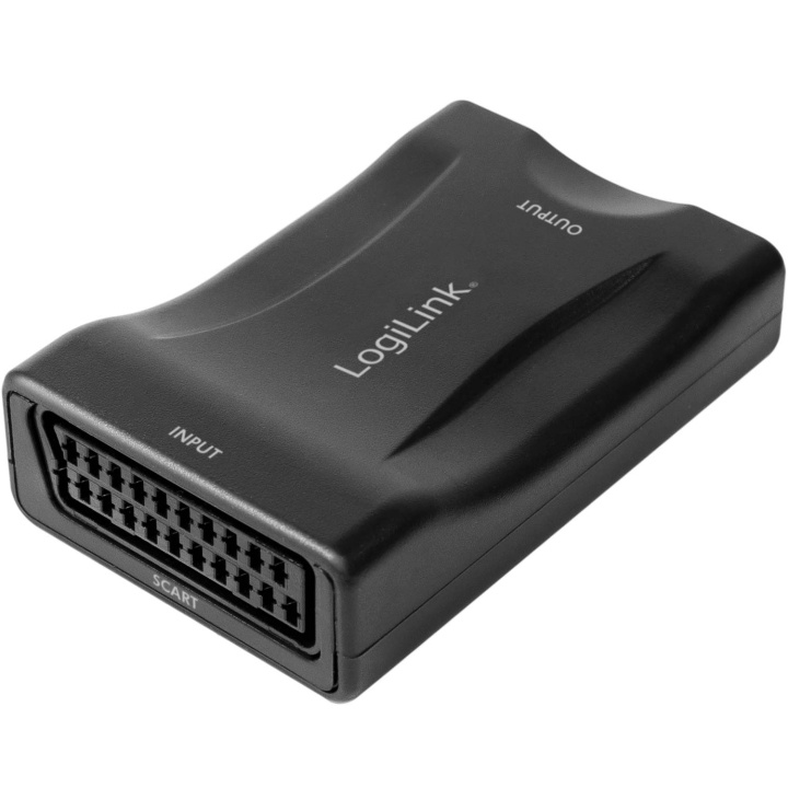 LogiLink Scart -> HDMI-omvandlare 1080p ryhmässä KODINELEKTRONIIKKA / Kaapelit & Sovittimet / HDMI / Sovittimet @ TP E-commerce Nordic AB (C58668)