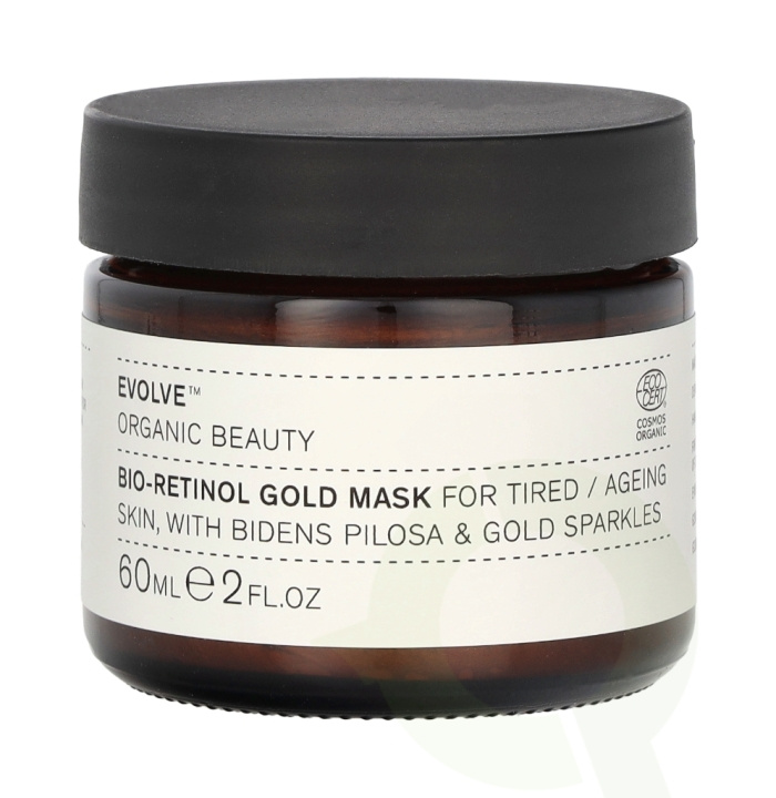 Evolve Beauty Evolve Bio-Retinol Gold Mask 60 ml ryhmässä KAUNEUS JA TERVEYS / Ihonhoito / Kasvot / Naamiot @ TP E-commerce Nordic AB (C58690)