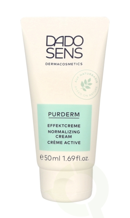 Dado Sens Purderm Normalizing Cream 50 ml ryhmässä KAUNEUS JA TERVEYS / Ihonhoito / Kasvot / Päivävoide @ TP E-commerce Nordic AB (C58695)