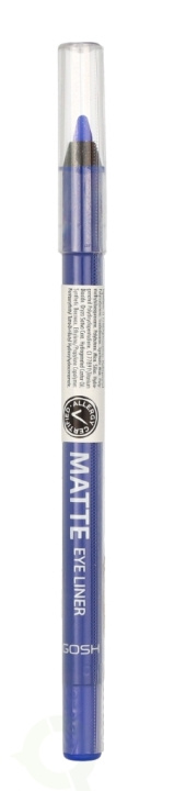 Gosh Matte Eyeliner 1.2 g 008 Crazy Blue ryhmässä KAUNEUS JA TERVEYS / Meikit / Silmät ja kulmat / Silmänrajauskynä / Kajaali @ TP E-commerce Nordic AB (C58739)