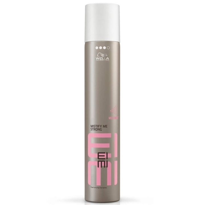 Wella EIMI Mistify Me Strong 500ml ryhmässä KAUNEUS JA TERVEYS / Hiukset &Stailaus / Hiusten stailaus / Hiuslakka @ TP E-commerce Nordic AB (C58786)