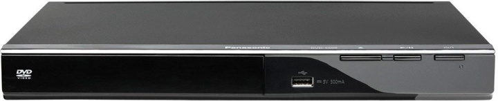 Panasonic DVD-S500EG-K -DVD-soitin ryhmässä KODINELEKTRONIIKKA / Ääni & Kuva / Kotiteatteri, HiFi ja kannettavat / Blu-ray & DVD-soittimet @ TP E-commerce Nordic AB (C58861)