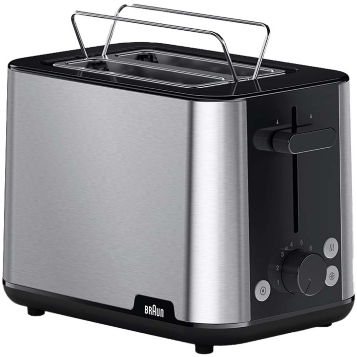 Braun Brödrost HT1510.BK PurShine 2skivors ryhmässä KOTI, TALOUS JA PUUTARHA / Kodinkoneet / Leivänpaahtimet & Leipägrillit / Leivänpaahtimet @ TP E-commerce Nordic AB (C58960)