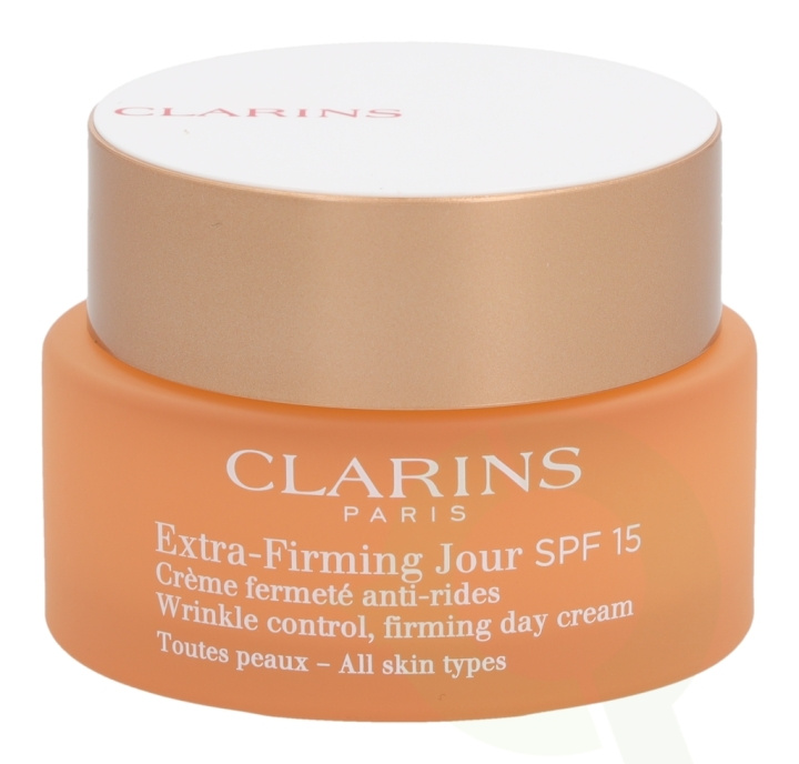 Clarins Extra-Firming Jour Firming Day Cream SPF15 50 ml All Skin Types ryhmässä KAUNEUS JA TERVEYS / Ihonhoito / Kasvot / Kasvovoide @ TP E-commerce Nordic AB (C59030)