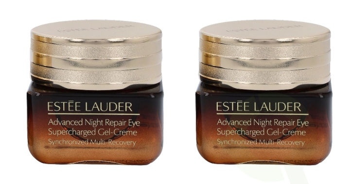 Estee Lauder E.Lauder Advanced Night Repair Eye Supercharge Gel-Creme Duo 30 ml 2x15ml ryhmässä KAUNEUS JA TERVEYS / Ihonhoito / Kasvot / Kasvovoide @ TP E-commerce Nordic AB (C59034)