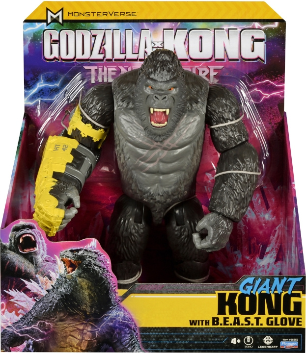 Playmates Godzilla x Kong: The New Empire Giant Kong -figuuri, 27,5 cm ryhmässä LELUT, TUOTTEET LAPSILLE JA VAUVOILLE / Leikkikalut, Askartelu &Pelit / Figuurit, miniatyyrit ja tarvikkeet @ TP E-commerce Nordic AB (C59144)