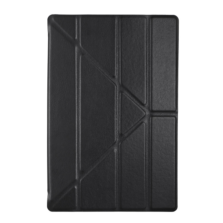 Essentials Samsung Galaxy Tab A8 tablet case, black ryhmässä ÄLYPUHELIMET JA TABLETIT / Tabletin suojakotelo / Samsung tablets @ TP E-commerce Nordic AB (C59178)