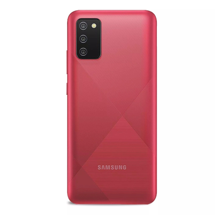 Puro Samsung Galaxy A02s 0.3 Nude, Transparent ryhmässä ÄLYPUHELIMET JA TABLETIT / Puhelimen suojakotelo / Samsung @ TP E-commerce Nordic AB (C59237)