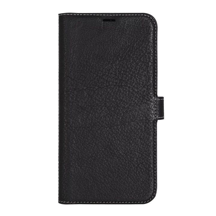 Essentials iPhone 14 Plus Leather wallet,detachable,Black ryhmässä ÄLYPUHELIMET JA TABLETIT / Puhelimen suojakotelo / Apple / iPhone 14 @ TP E-commerce Nordic AB (C59498)