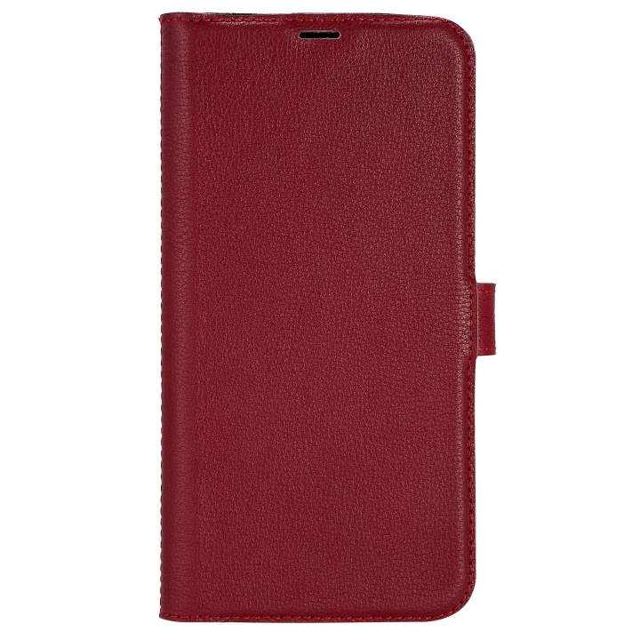 Essentials iPhone 14 Pro Max Leather wallet, detach, Red ryhmässä ÄLYPUHELIMET JA TABLETIT / Puhelimen suojakotelo / Apple / iPhone 14 @ TP E-commerce Nordic AB (C59507)