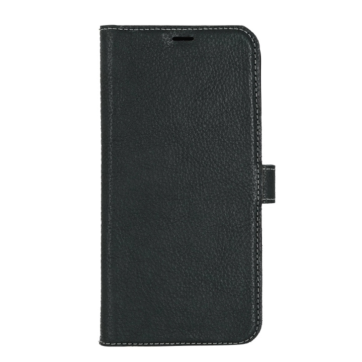 Essentials iPhone 14 Pro Max Leather wallet,detach,Green ryhmässä ÄLYPUHELIMET JA TABLETIT / Puhelimen suojakotelo / Apple / iPhone 14 @ TP E-commerce Nordic AB (C59508)