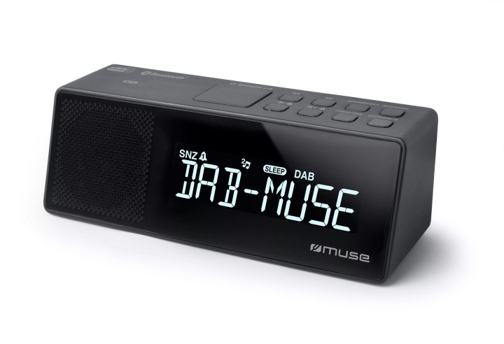 MUSE M-172 DBT Clock radio DAB+ FM BT Dual alarm NFC ryhmässä KODINELEKTRONIIKKA / Ääni & Kuva / Kotiteatteri, HiFi ja kannettavat / Radio & Herätyskellot / Radio @ TP E-commerce Nordic AB (C59937)