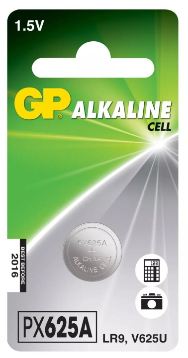GP LR9 alkalinen kolikko, 1 pakkaus (B) ryhmässä KODINELEKTRONIIKKA / Paristot & Laturit / Akut / Nappiparistot @ TP E-commerce Nordic AB (C59994)