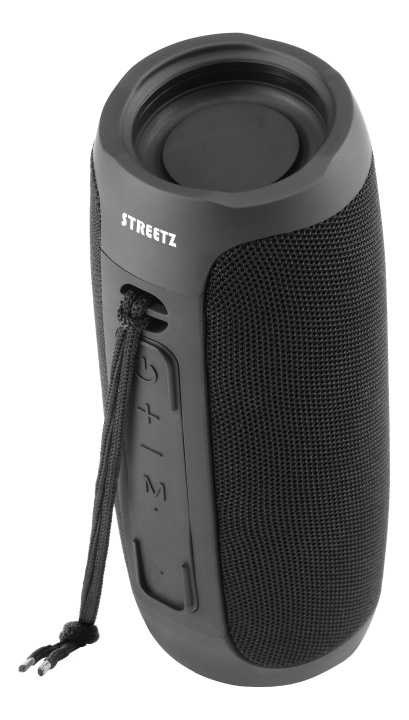 Streetz S350 Bluetooth Speaker 2x10W, AUX, micro SD slot, black ryhmässä KODINELEKTRONIIKKA / Ääni & Kuva / Kaiuttimet & Tarvikkeet / Bluetooth-kaiutin / Kannettavat kaiuttimet @ TP E-commerce Nordic AB (C60046)