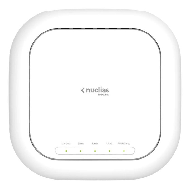 D-Link Wireless AC2600 Wave2 Nuclias Access Point ( 1 Year License) ryhmässä TIETOKOONET & TARVIKKEET / Verkko / Tukiasemat @ TP E-commerce Nordic AB (C60056)