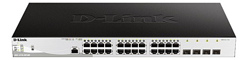 D-Link 28-Port Gigabit PoE Metro Ethernet Switch ryhmässä TIETOKOONET & TARVIKKEET / Verkko / Kytkimet @ TP E-commerce Nordic AB (C60057)