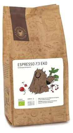bergstrands Espresso bönor 7.3 EKO - 1000g ryhmässä KOTI, TALOUS JA PUUTARHA / Kodinkoneet / Kahvikoneet ja tarvikkeet / Kahvipavut @ TP E-commerce Nordic AB (C60072)