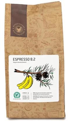 bergstrands Espresso bönor 8.2 - 1000g ryhmässä KOTI, TALOUS JA PUUTARHA / Kodinkoneet / Kahvikoneet ja tarvikkeet / Kahvipavut @ TP E-commerce Nordic AB (C60073)