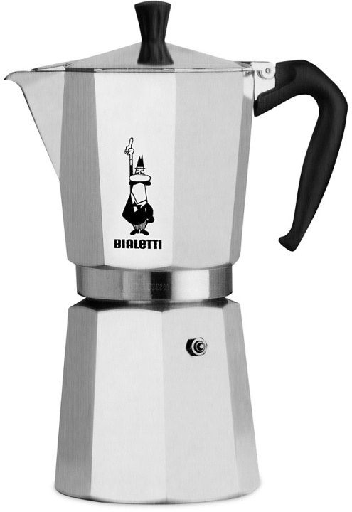 Bialetti Moka Express -mutteripannu, 12 kuppia ryhmässä KOTI, TALOUS JA PUUTARHA / Kodinkoneet / Kahvikoneet ja tarvikkeet / Kahvimyllyt @ TP E-commerce Nordic AB (C60108)