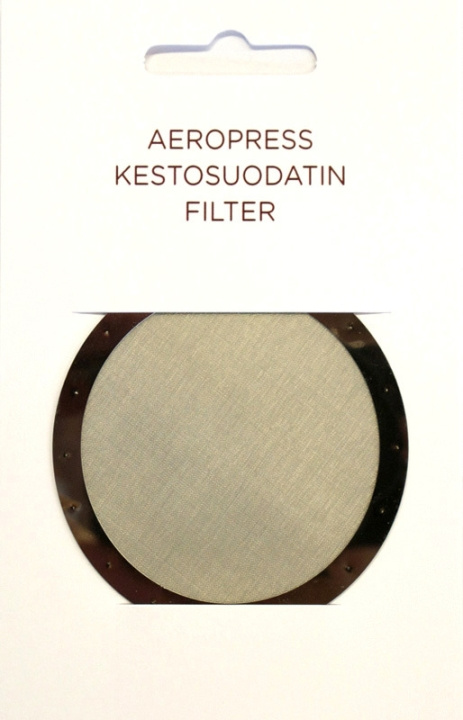 Aerobie AeroPress kestosuodatin, apmesh ryhmässä KOTI, TALOUS JA PUUTARHA / Kodinkoneet / Kahvikoneet ja tarvikkeet / Kapselit, suodatinpussit & Tarvikkeet @ TP E-commerce Nordic AB (C60117)