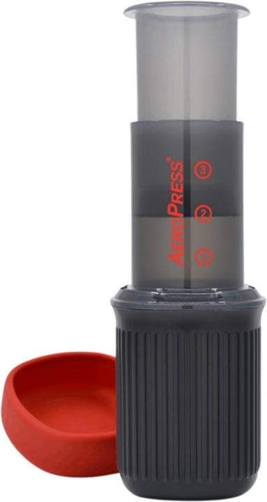 Aerobie AeroPress Go -kahvinvalmistuslaite ryhmässä KOTI, TALOUS JA PUUTARHA / Kodinkoneet / Kahvikoneet ja tarvikkeet / Kahvinkeittimet @ TP E-commerce Nordic AB (C60126)