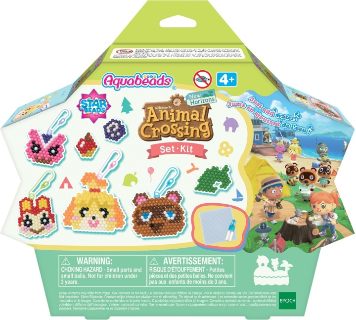 Aquabeads Animal Crossing New Horizons - hahmosetti ryhmässä URHEILU, VAPAA-AIKA JA HARRASTUS / Harrastus / Helmet / Helmilevyt ja helmet @ TP E-commerce Nordic AB (C60170)