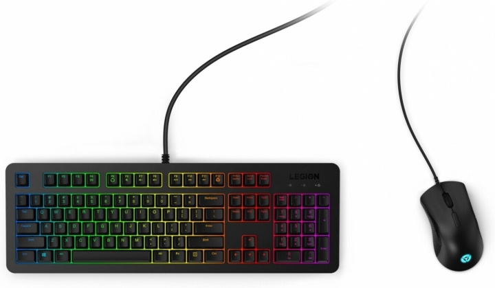 Lenovo Legion M300 RGB Gaming Mouse + K300 Gaming keyboard ryhmässä TIETOKOONET & TARVIKKEET / Hiiret & Näppäimistöt / Näppäimistöt / Paketti @ TP E-commerce Nordic AB (C60188)