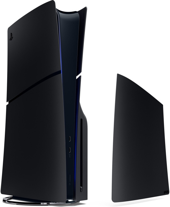 Playstation 5 (Slim-mallisarja) Cover – Midnight Black -vaihtokuoret ryhmässä KODINELEKTRONIIKKA / Pelikonsolit & Tarvikkeet / Sony PlayStation 5 / Tarvikkeet @ TP E-commerce Nordic AB (C60189)