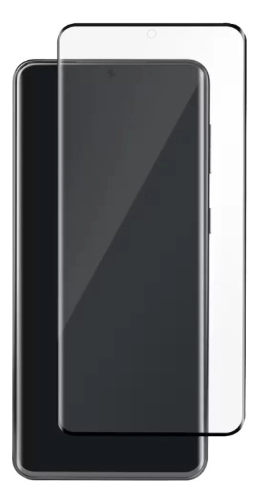 panzer Galaxy S21 Ultra Curved Glass black ryhmässä ÄLYPUHELIMET JA TABLETIT / Puhelimen suojakotelo / Samsung @ TP E-commerce Nordic AB (C60258)