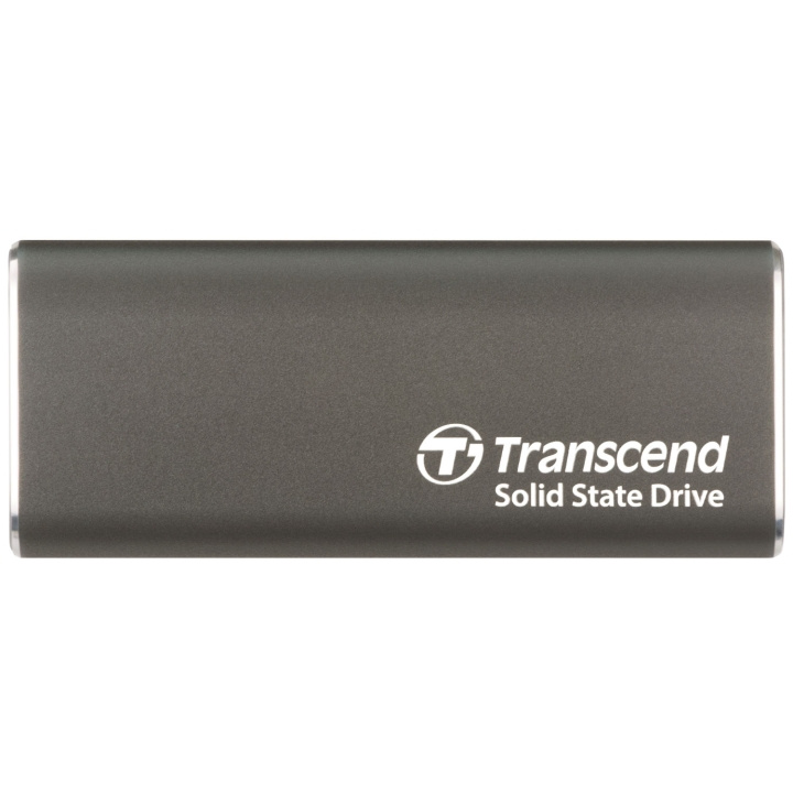 Transcend Portabel SSD ESD256C USB-C 2TB 10Gbps (R1050/W950 Mb/s) Aluminium ryhmässä TIETOKOONET & TARVIKKEET / Tietokonetarvikkeet / Ulkoiset kovalevyt @ TP E-commerce Nordic AB (C60283)