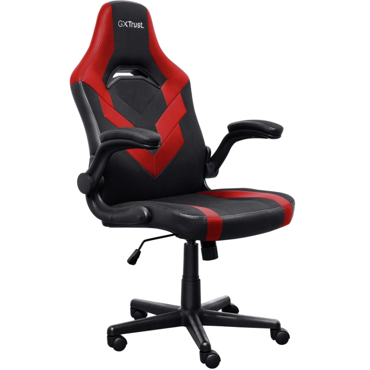 Trust GXT 703R Riye Gamingstol Röd ryhmässä TIETOKOONET & TARVIKKEET / GAMING / Pelituolit @ TP E-commerce Nordic AB (C60291)