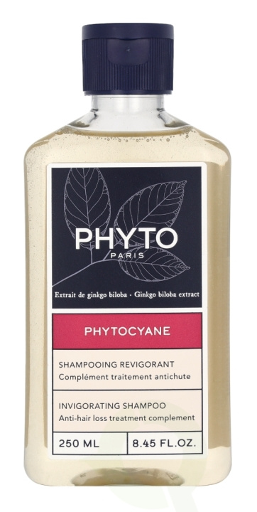 Phyto Phytocyane Revitalising Shampoo 250 ml ryhmässä KAUNEUS JA TERVEYS / Hiukset &Stailaus / Hiustenhoito / Shampoo @ TP E-commerce Nordic AB (C60336)