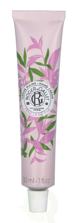 Roger & Gallet Feuille De The Hand Cream 30 ml ryhmässä KAUNEUS JA TERVEYS / Manikyyri/Pedikyyri / Käsirasva @ TP E-commerce Nordic AB (C60338)