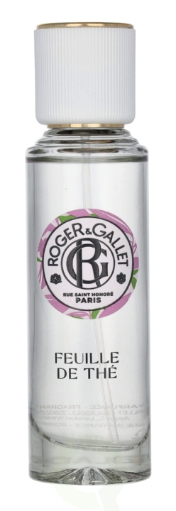 Roger & Gallet Feuille De The Wellbeing Fragrant Water 30 ml Natural Spray ryhmässä KAUNEUS JA TERVEYS / Ihonhoito / Kasvot / Kasvovesi ja Facemist @ TP E-commerce Nordic AB (C60339)