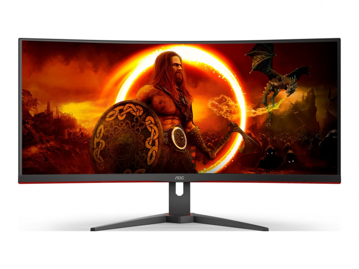 AOC Gaming CU34G2XE/BK 34 3440 x 1440 (UltraWide) HDMI DisplayPort 144Hz ryhmässä TIETOKOONET & TARVIKKEET / Näytöt / Tietokonenäytöt @ TP E-commerce Nordic AB (C60422)