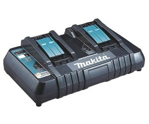 Makita Charger for 2 x 14.4V/18V LXT Batteries ryhmässä KOTI, TALOUS JA PUUTARHA / Työkalut & Tee itse / Paristot ja akut sähkötyökaluihin @ TP E-commerce Nordic AB (C60442)