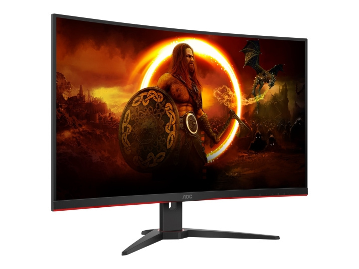 AOC Gaming C32G2ZE/BK 32 1920 x 1080 (Full HD) HDMI DisplayPort 240Hz ryhmässä TIETOKOONET & TARVIKKEET / Näytöt / Tietokonenäytöt @ TP E-commerce Nordic AB (C60464)