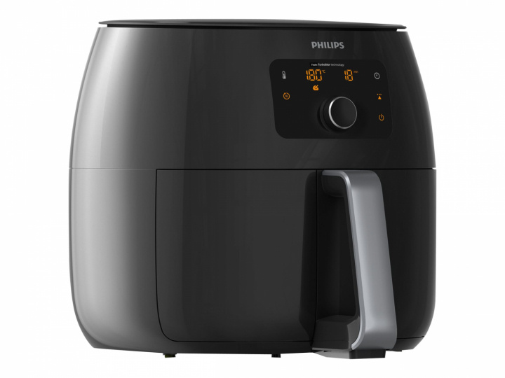 Philips Avance Collection XXL HD9650 Twin TurboStar Airfryer 2.2kW Black ryhmässä KOTI, TALOUS JA PUUTARHA / Kodinkoneet / Airfryers ja rasvakeittimet @ TP E-commerce Nordic AB (C60499)