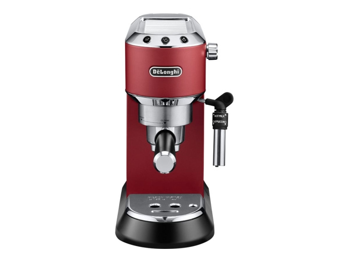 DeLonghi De\'Longhi DEDICA EC 685.R Kaffemaskin Röd ryhmässä KOTI, TALOUS JA PUUTARHA / Kodinkoneet / Kahvikoneet ja tarvikkeet / Kahvinkeittimet @ TP E-commerce Nordic AB (C60530)