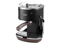 DeLonghi Icona Vintage ECOV 311.BK kahvinkeitin, mattamusta ryhmässä KOTI, TALOUS JA PUUTARHA / Kodinkoneet / Kahvikoneet ja tarvikkeet / Espressokoneet @ TP E-commerce Nordic AB (C60532)