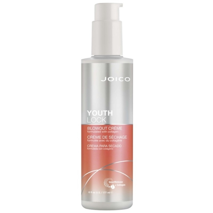 Joico Youthlock Blowout Creme 177ml ryhmässä KAUNEUS JA TERVEYS / Hiukset &Stailaus / Hiusten stailaus / Muotoiluvaahto @ TP E-commerce Nordic AB (C60564)